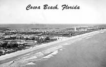 Cocoa Beach postcard 1960s